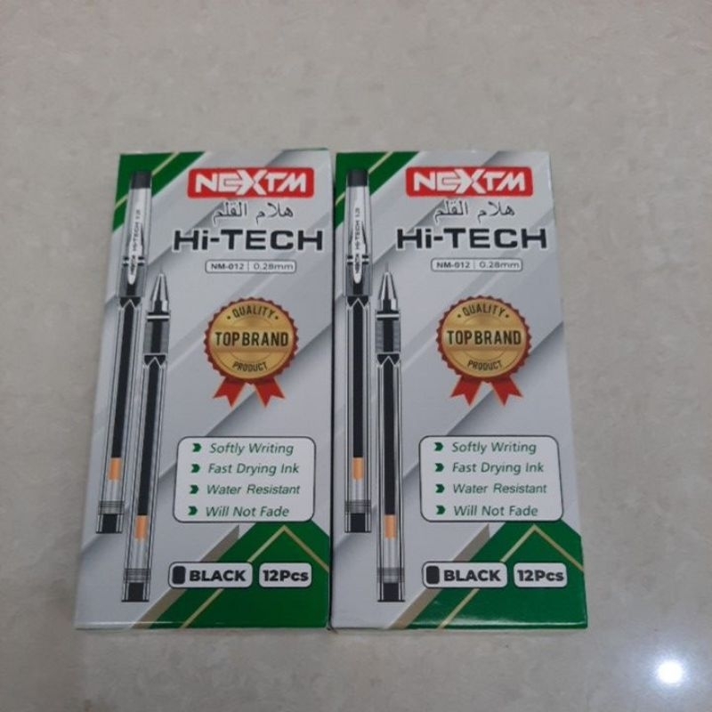 

Pulpen pena HI-TECH NEXTM NM-012 0.28mm tinta hitam