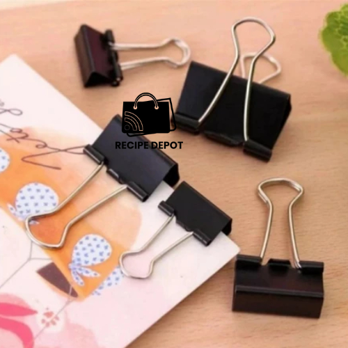 

12 Pcs Clip Klip Capit Penjepit Kertas Binder Dokumen Serbaguna Clothespin Aksesoris Perlengkapan Kantor Sekolah