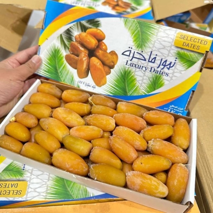 

Kurma Ruthob Libya 1kg kurma Setengah Matang Panen Terbaru Frozen Ruthob Libya Super Premium Luxury Dates 1kg ORIGINAL ASLI