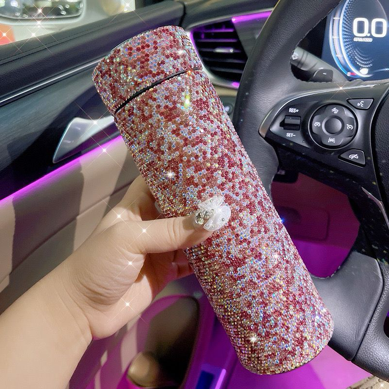 Tumbler Swarovski  Botol Minum Stainless Steel 304