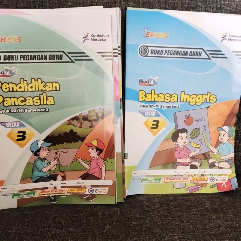 PEGANGAN GURU EKSIS KELAS 3 SEMESTER GENAP TAPEL 2024-2025-PENERBIT CITRA PUSTAKA