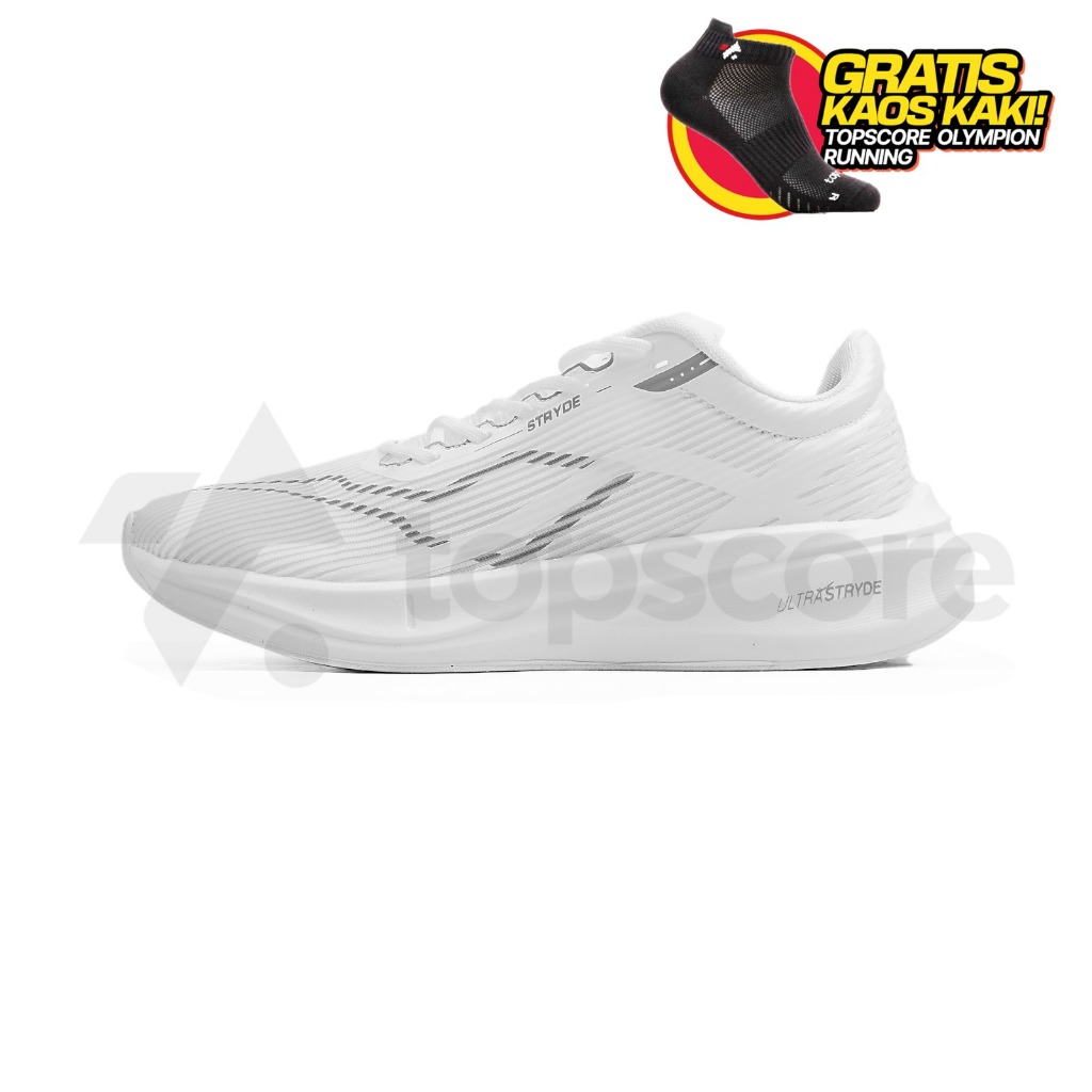 HEIDEN HERITAGE Sepatu Running Ultra Stryde Full White