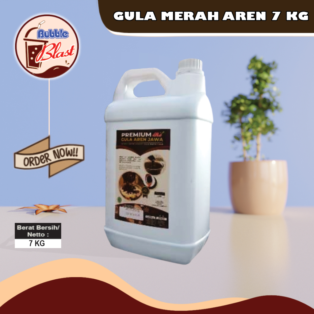 

Brown Sugar Cair 7 KG - Gula Jawa Aren - Gula Aren Cair