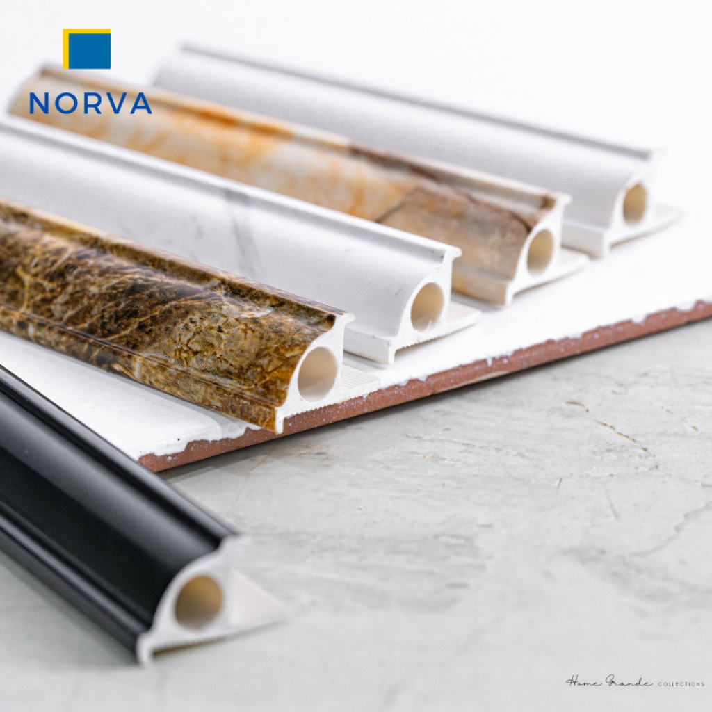 Tile Trim PVC Kuku Macan - Bon Bon PVC / Corner Trim