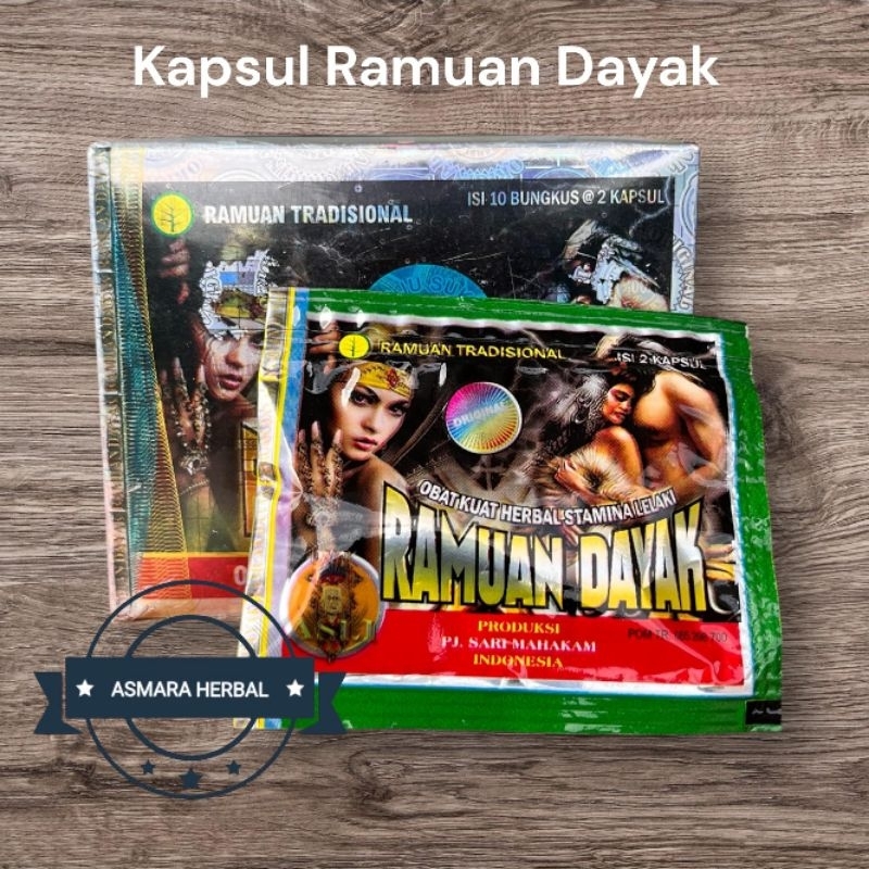 RAMUAN DAYAK KAPSUL