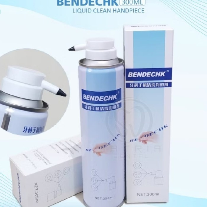 Dental Minyak Handpiece spray Bendechk Pelumas Oil Highspeed Lowspeed