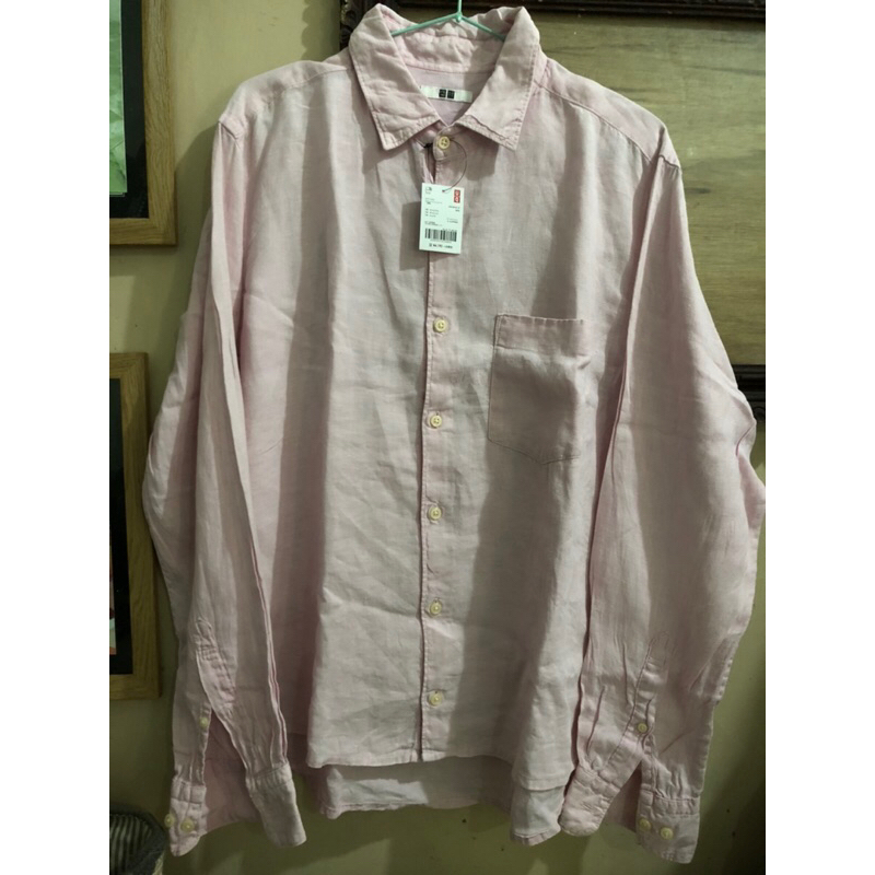 kemeja uniqlo reject pabrik jual rugi