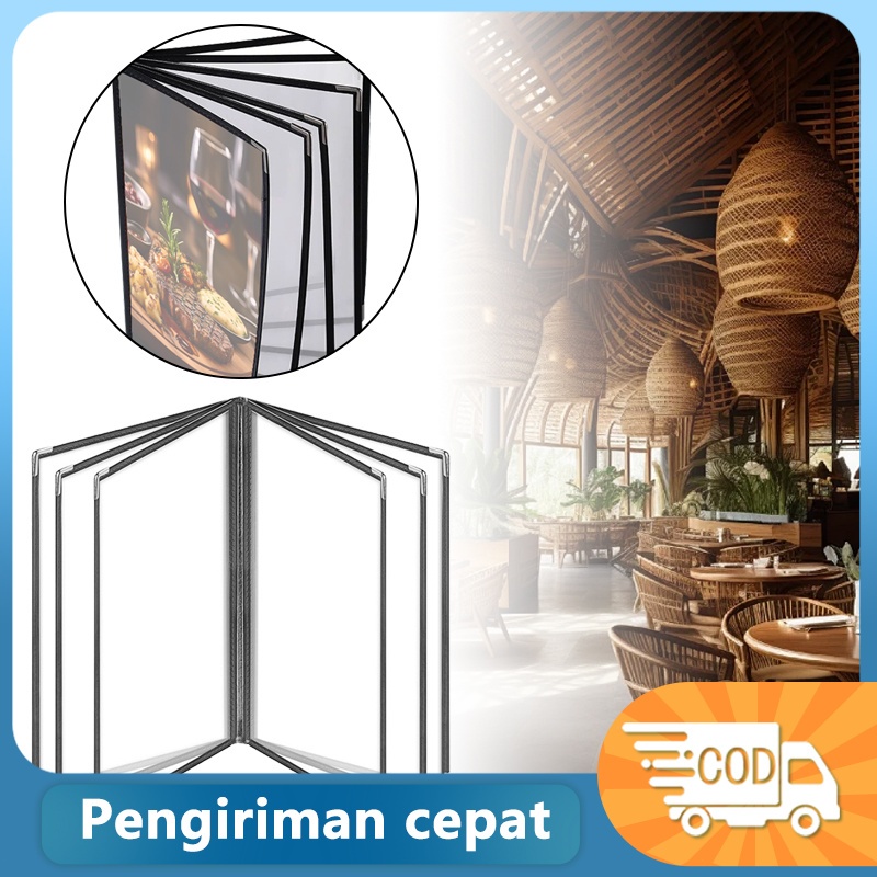 

Sampul buku menu restoran ukuran a4