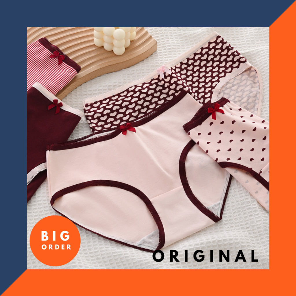 CD WANITA BAHAN HALUS DAN LEMBUT NYAMAN MOTIF LUCU CD PREMIUM - CD57 CD