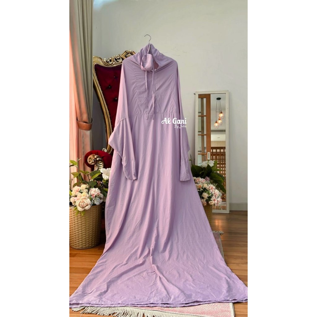 mukena Mini Travel terusan mukena travelling mukena solite mukena kecil algani