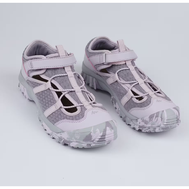 QUECHUA MH150 Sandal Sepatu Hiking Anak Perempuan Sol Bawah & Atas EVA