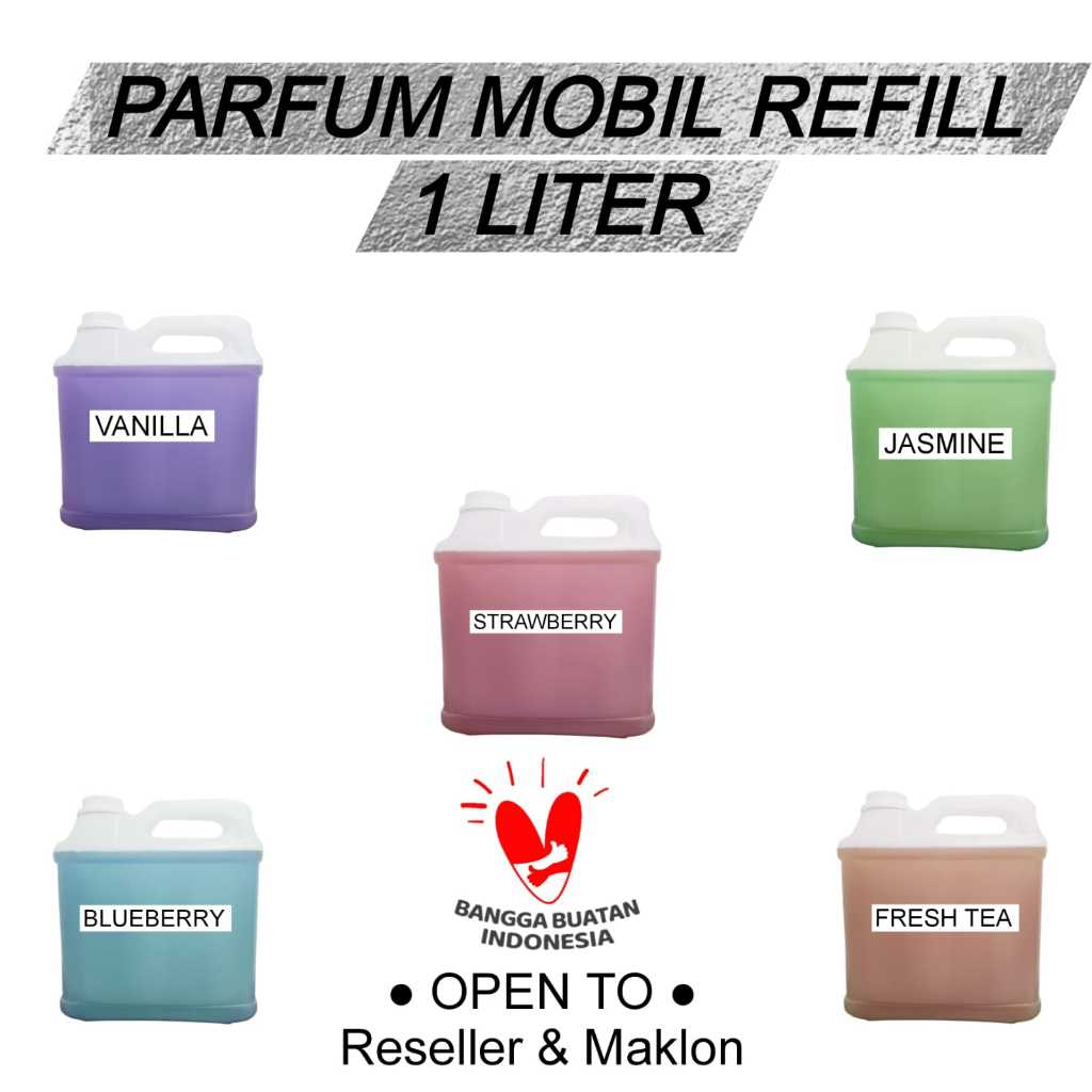 zenforcev - Parfum Mobil Refill Jerigen 1 Liter - Car Air Freshener Ekonomis