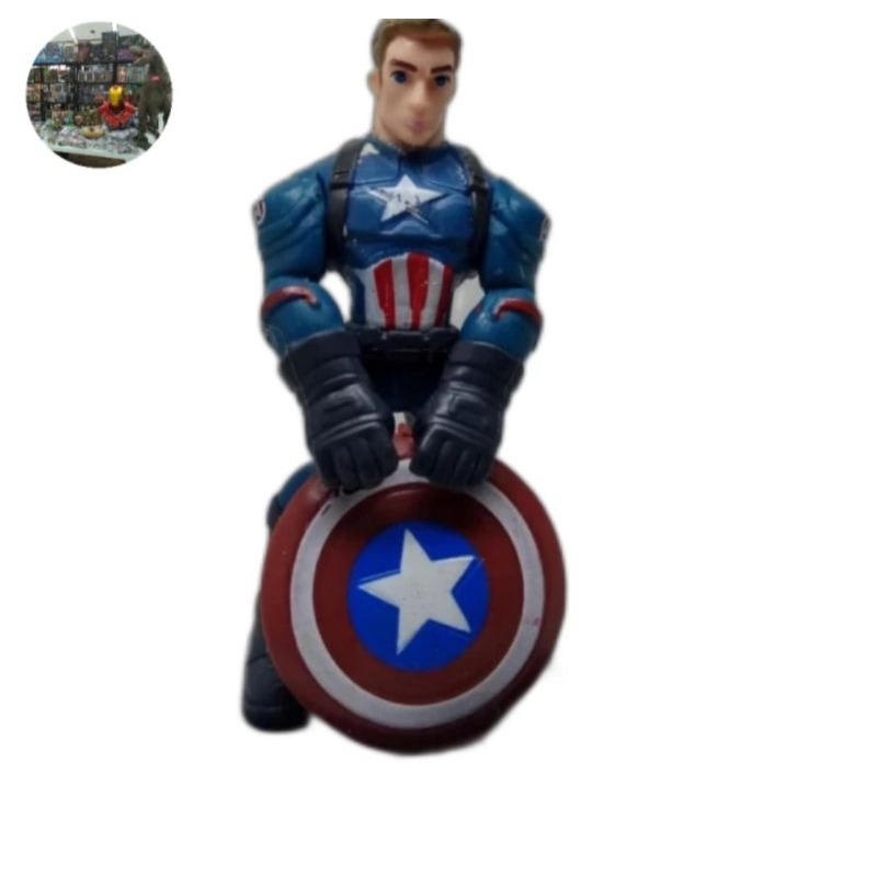 Mainan Action Figure Marvel Captain Amerika