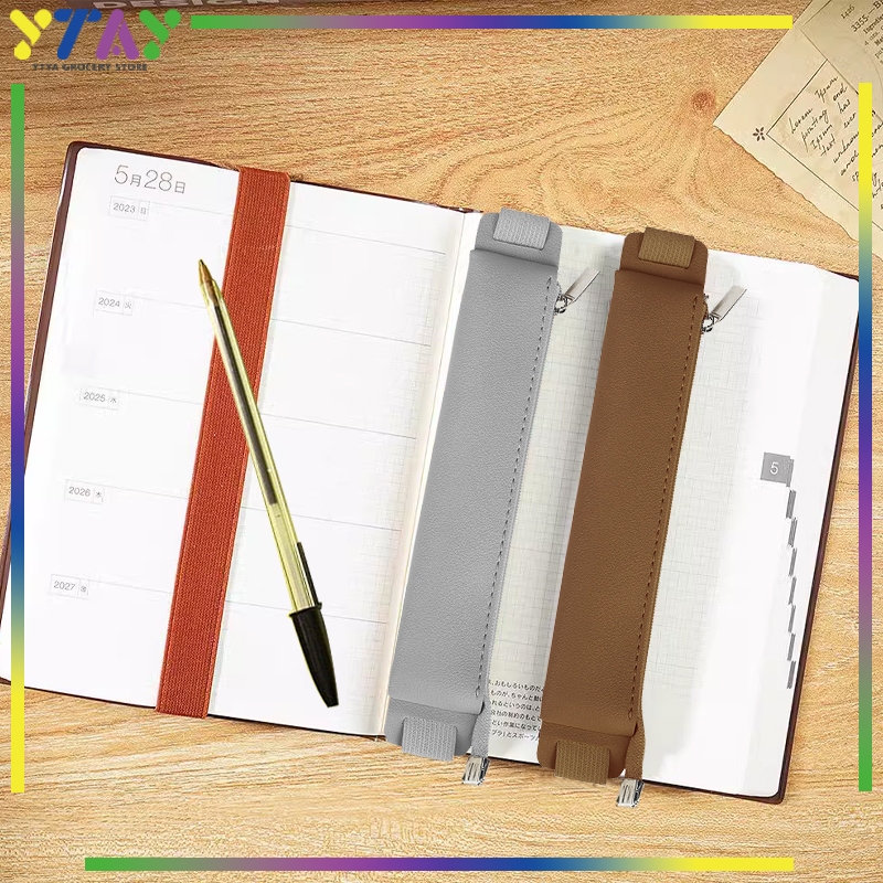 

Pen Box Leather Cover Pencil iPad Pouch Leather Case Kulit PU Holder Sleeve Pouch Bag