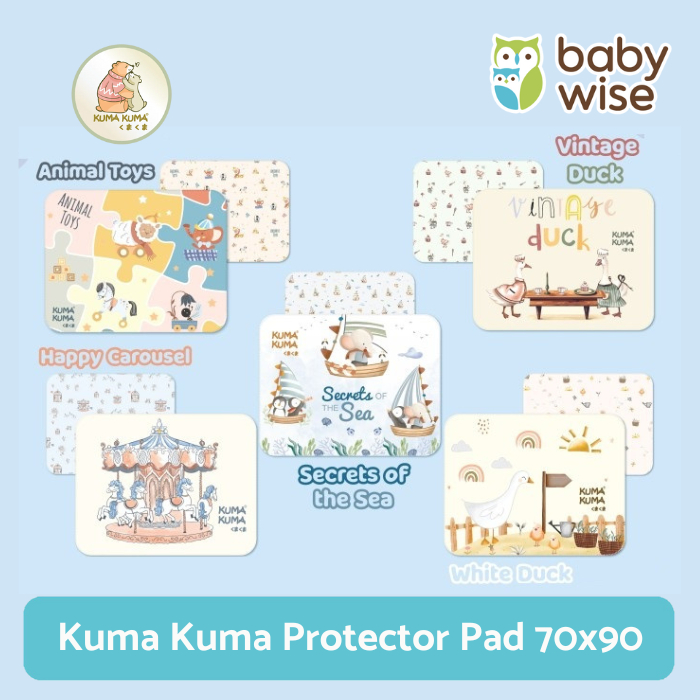 Kuma Kuma Protector Pad 70x90 - Perlak Bayi
