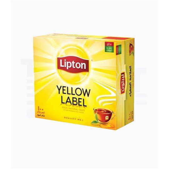 

lipton yellow label tea teh non envelope isi 100