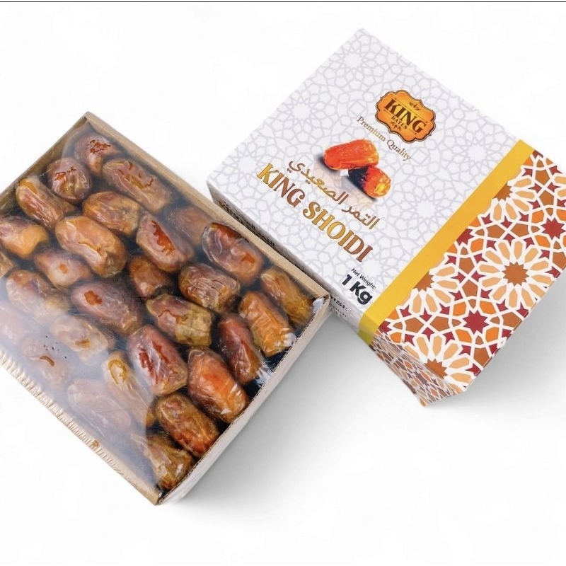 

KURMA KING DATES SHOIDI 1KG 100% ORIGINAL | KURMA KERING PREMIUM LEMBUT DAN LEGIT MANIS