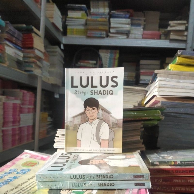 NOVEL REMAJA / WATTPAD / LULUS STORY SHADIQ / PRODUK ASLI ORIGINAL