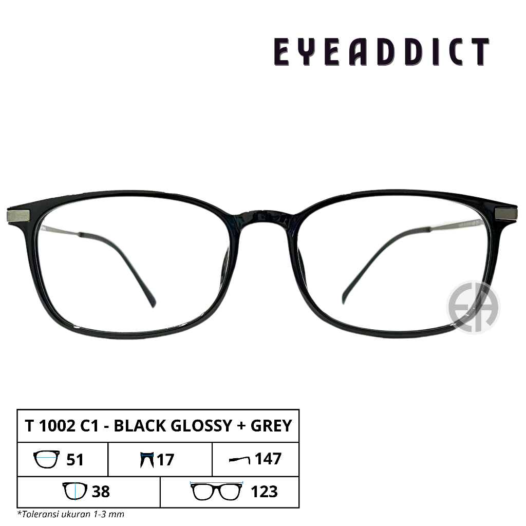 EYEADDICT Kacamata Unisex EA-1002