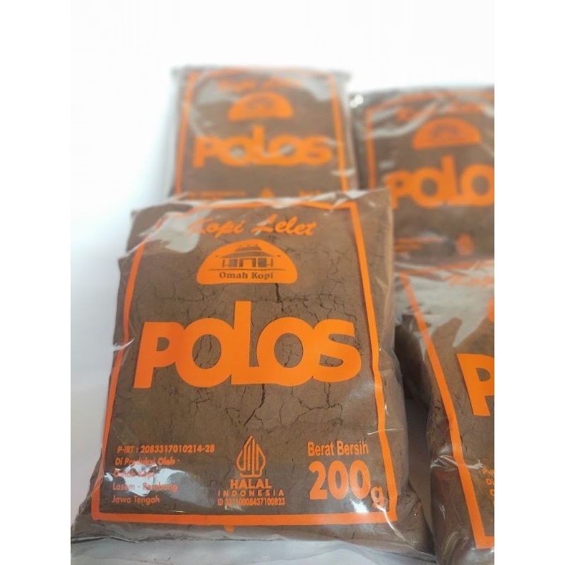 

POLOS//KOPI LELET POLOS LASEM 200 GRAM