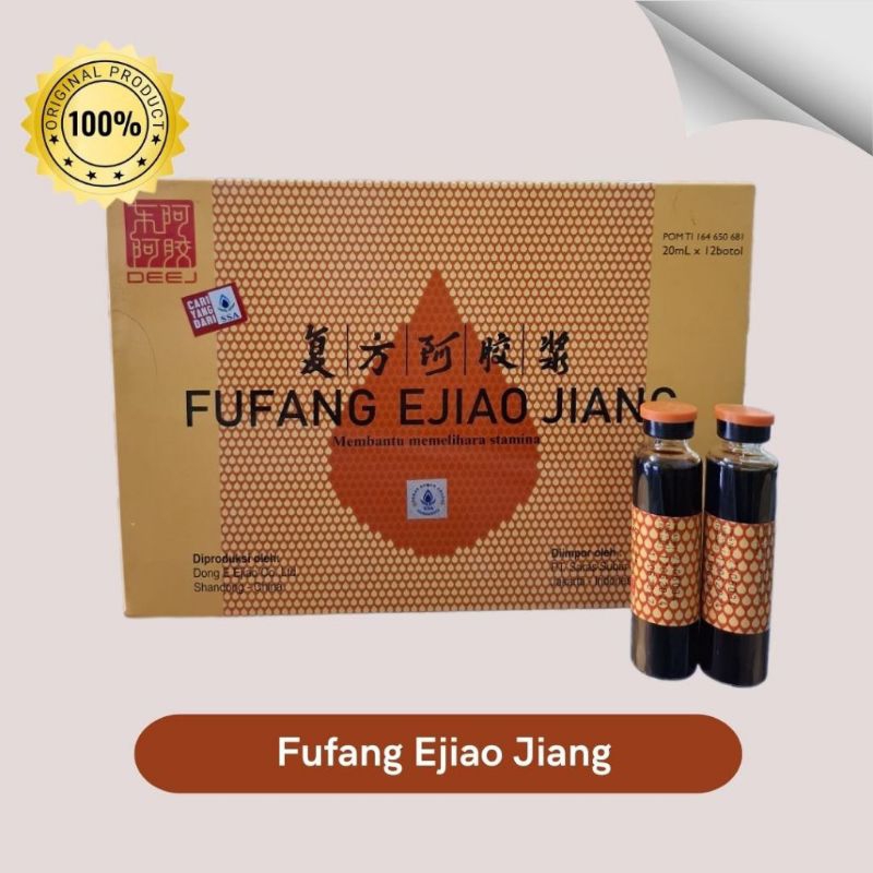 

Minuman Herbal Menaikkan Trombosit DBD Stamina Fu Fang E Jiao Jiang