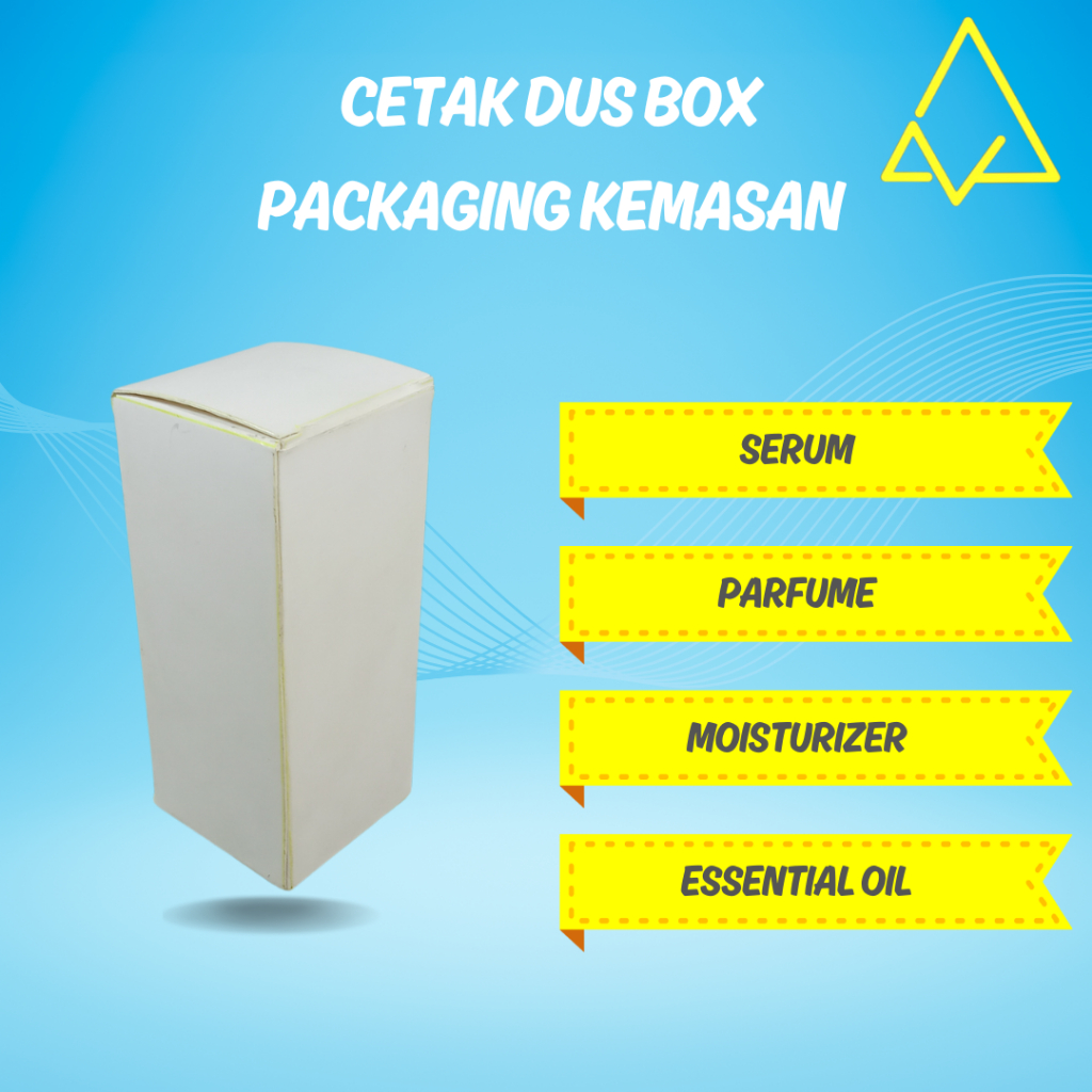 

Box Packaging Kemasan Polos Bahan Ivory Ukuran 34 x 34 x 120 mm