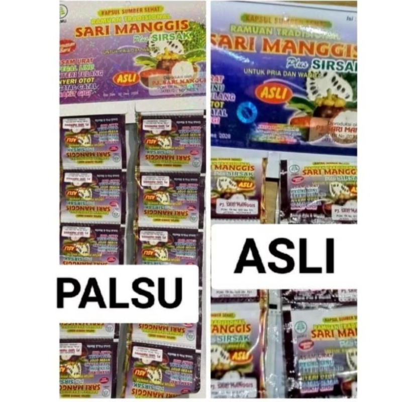 

SARI MANGGIS HANGER ISI 20 SACHETT 2 KAPSUL