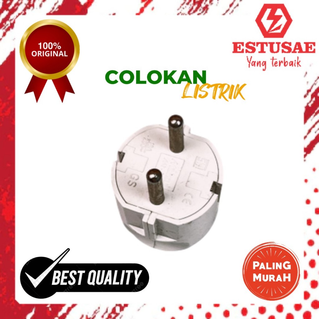 Steker Arde MATSUI / Colokkan MATSUI / Steker Arde Putih MATSUI - MT300 COLOKAN LISTRIK - ESTUSAE