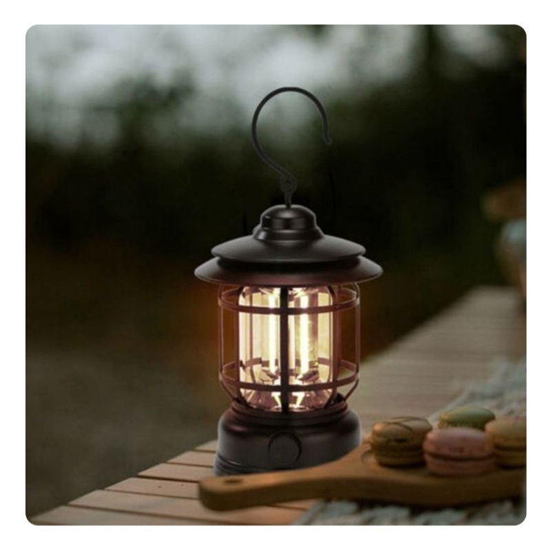 Lampu lentera LED retro / lampu unik / lampu jadul