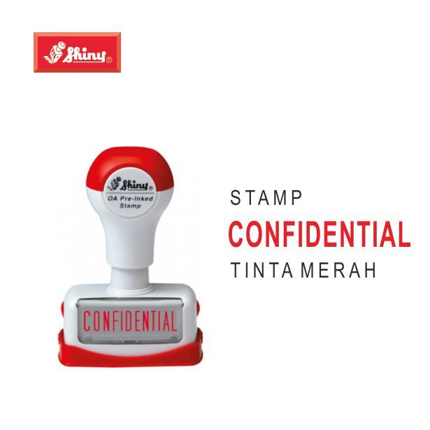 

Stempel Otomatis Shiny OA Pre-Inked / CONFIDENTIAL