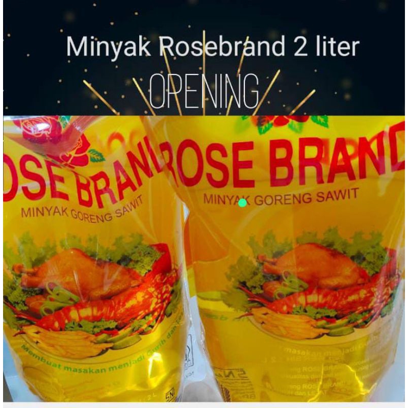 

minyak goreng Rosebrand 2 liter