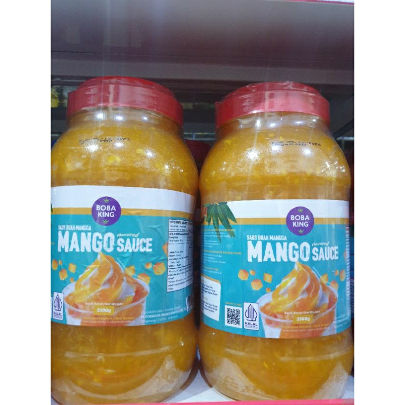 

Boba king mangga jam 2,3kg [Dos=6]
