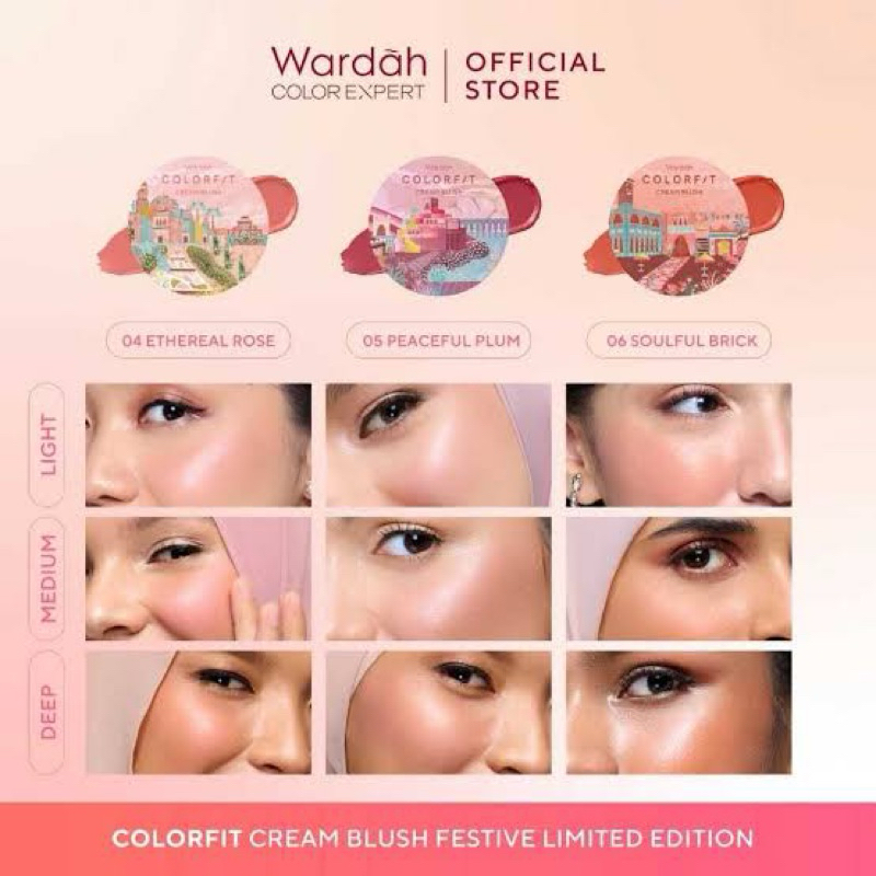 Wardah Colorfit Cream Blush | Blushon Wardah Cream