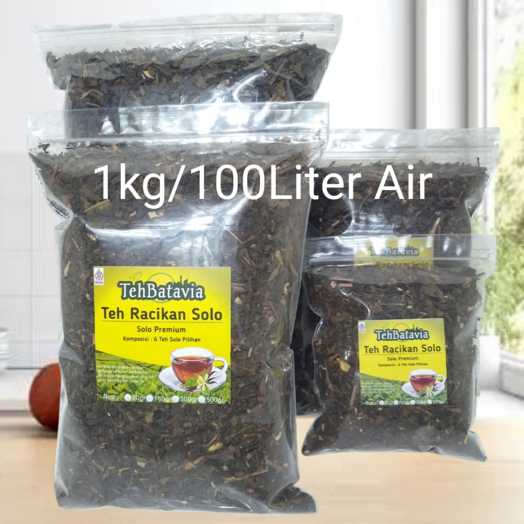 

Racikan Es Teh Solo 1kg 6 teh racikan es teh Jumbo khas solo by:Tehbatavia