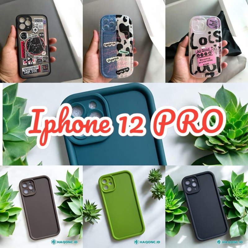 CASING IP 12 PRO Softcase Elegan Viral CUCIi GUDANG