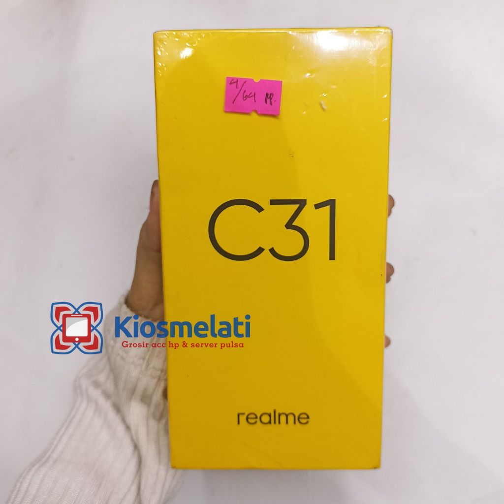 Second Hp Realme C31 Ram 4/64 - Fullset Siap Pakai