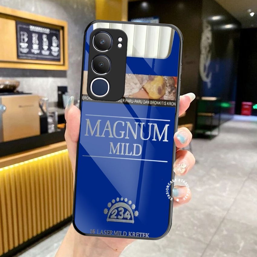 Softcase kaca Vivo Y19S Motif Bungkus Roko Case hp vivo terbaru casing softcase ponsel pelindung bel