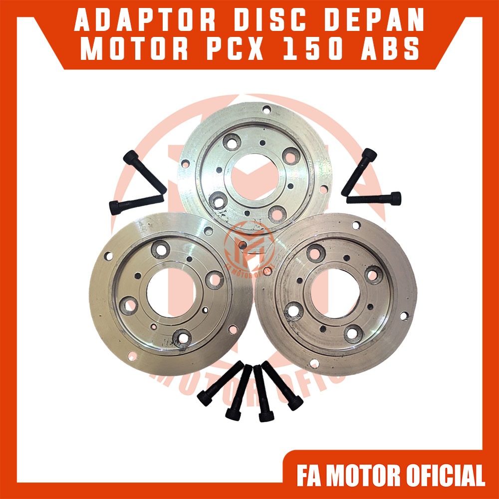 ADAPTOR DISC PCX 150 / 160 ABS ADAPTOR DEPAN MOTOR PCX 150 / PCX 160