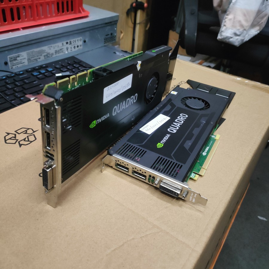 VGA CARD PROFESIONAL NVIDIA QUADRO K4200 4GB-256bit DDR5 PCI-EXPRESS