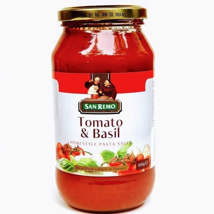 

San Remo Pasta Sauce Tomato & Basil 500 Gr