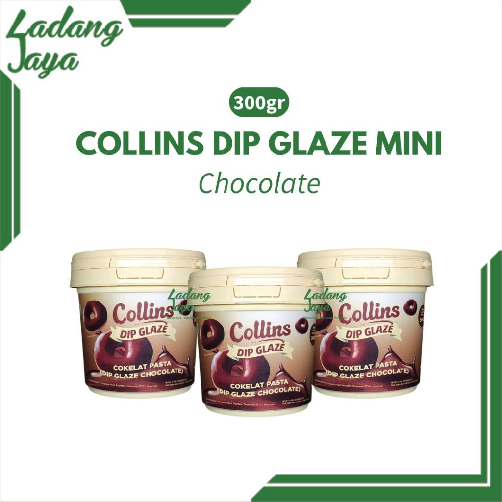 

Collins Dip Glaze Chocolate 300gr
