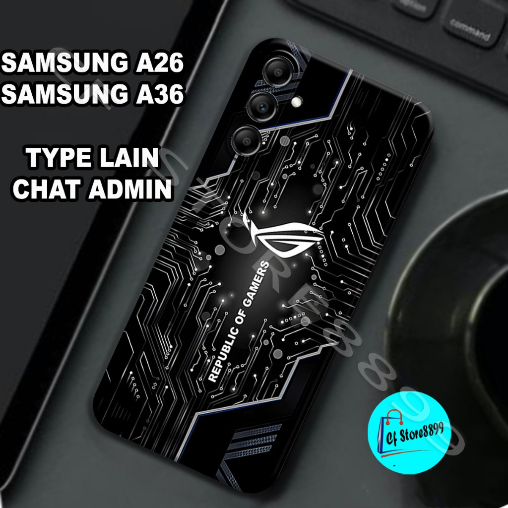 (CFS32) Softcase procamera Hp SAMSUNG A26/SAMSUNG A36 Motif Cowok Case SAMSUNG A26/SAMSUNG A36  kare