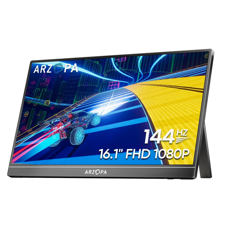 ARZOPA 16.1Inch 144Hz Portable Gaming Monitor