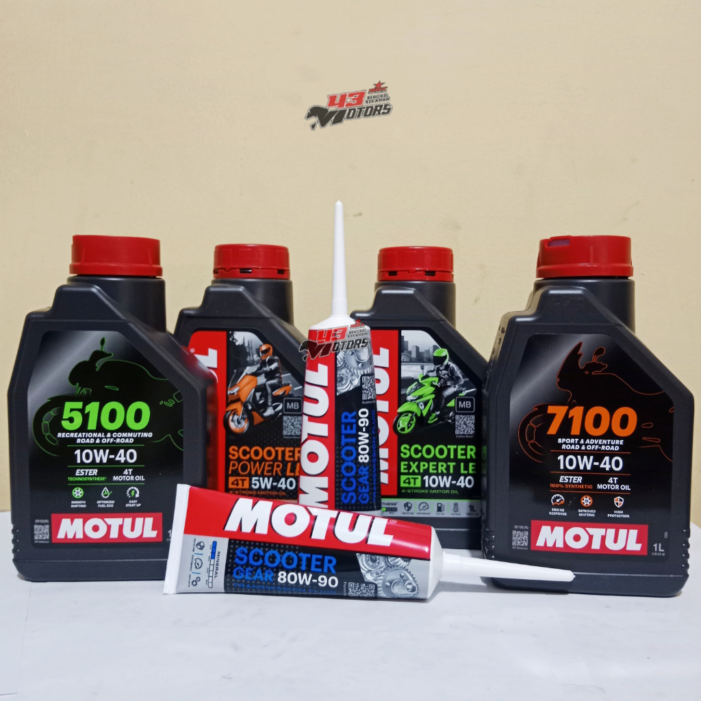 OLI MOTOR MOTUL SCOOTER POWER / EXPERT 5100 7100 + OLI GARDAN MOTUL