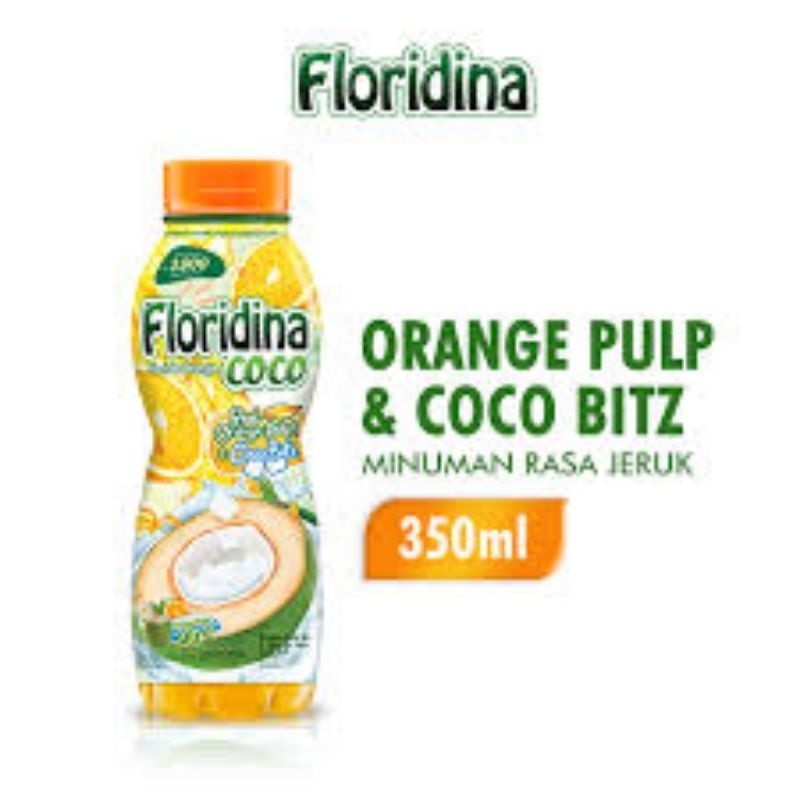 

Floridina Coco Orange Pulp & Bitz Minuman Rasa Jeruk 350ml