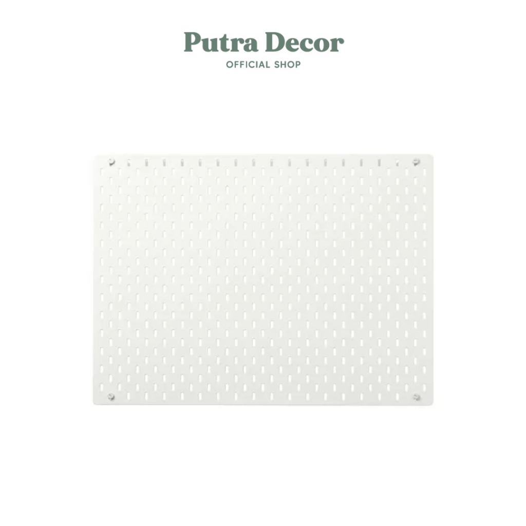 

NEW PRODUCT PD IKEA SKÅDIS Papan berlubang, putih, 76x56 cm