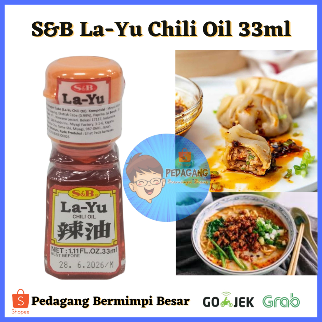 

S&B La-Yu Chili Oil 33ml / S&B LA-YU CHILI/ Chili oil