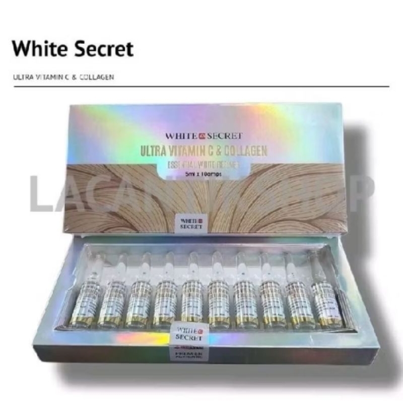 White secret ultra vitamin c kolagen (tanpa box) white secret