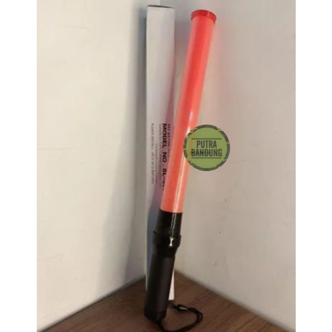 Lampu Lalin / Lampu Lalu Lintas / Lightstick Lantas / Lampu parkir / Senter Parkir Tongkat