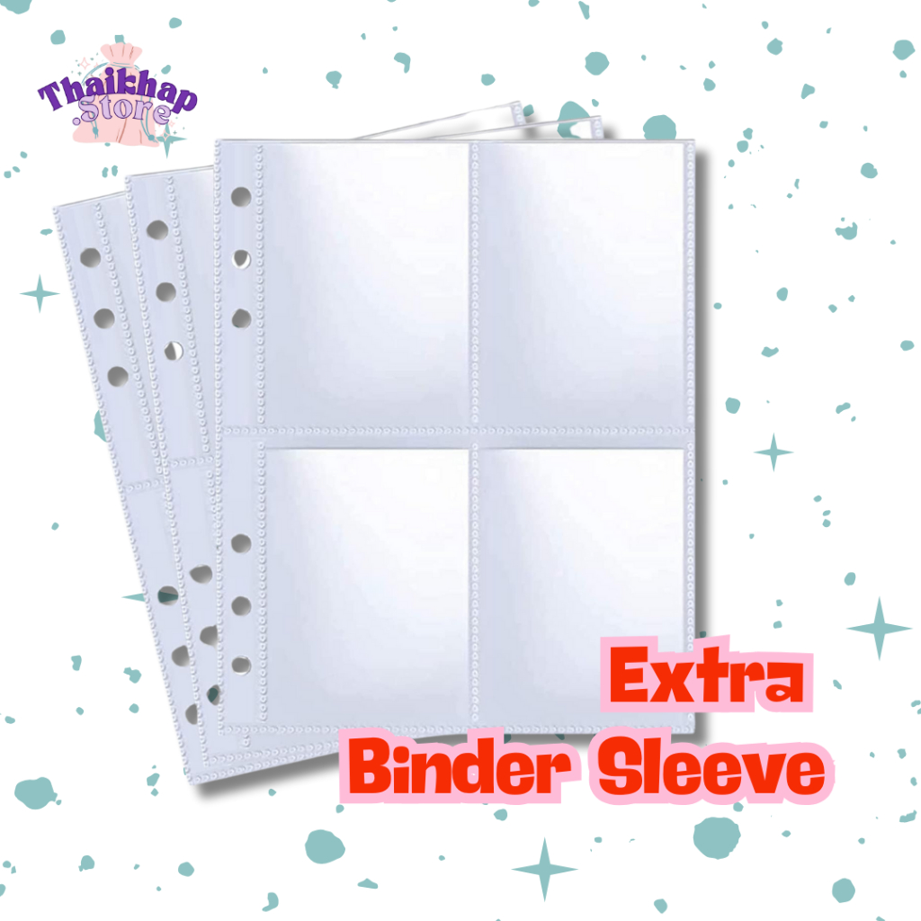 

Extra Binder Sleeve / Binder Sleeve Tambahan Untuk Kolbuk